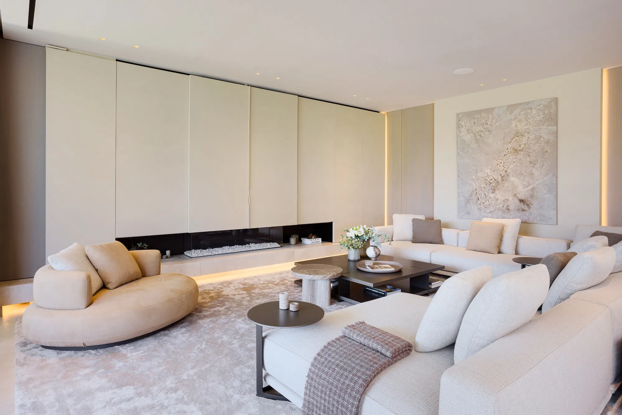 Exquisite designer villa overlooking Son Vida golf course with spa area-9