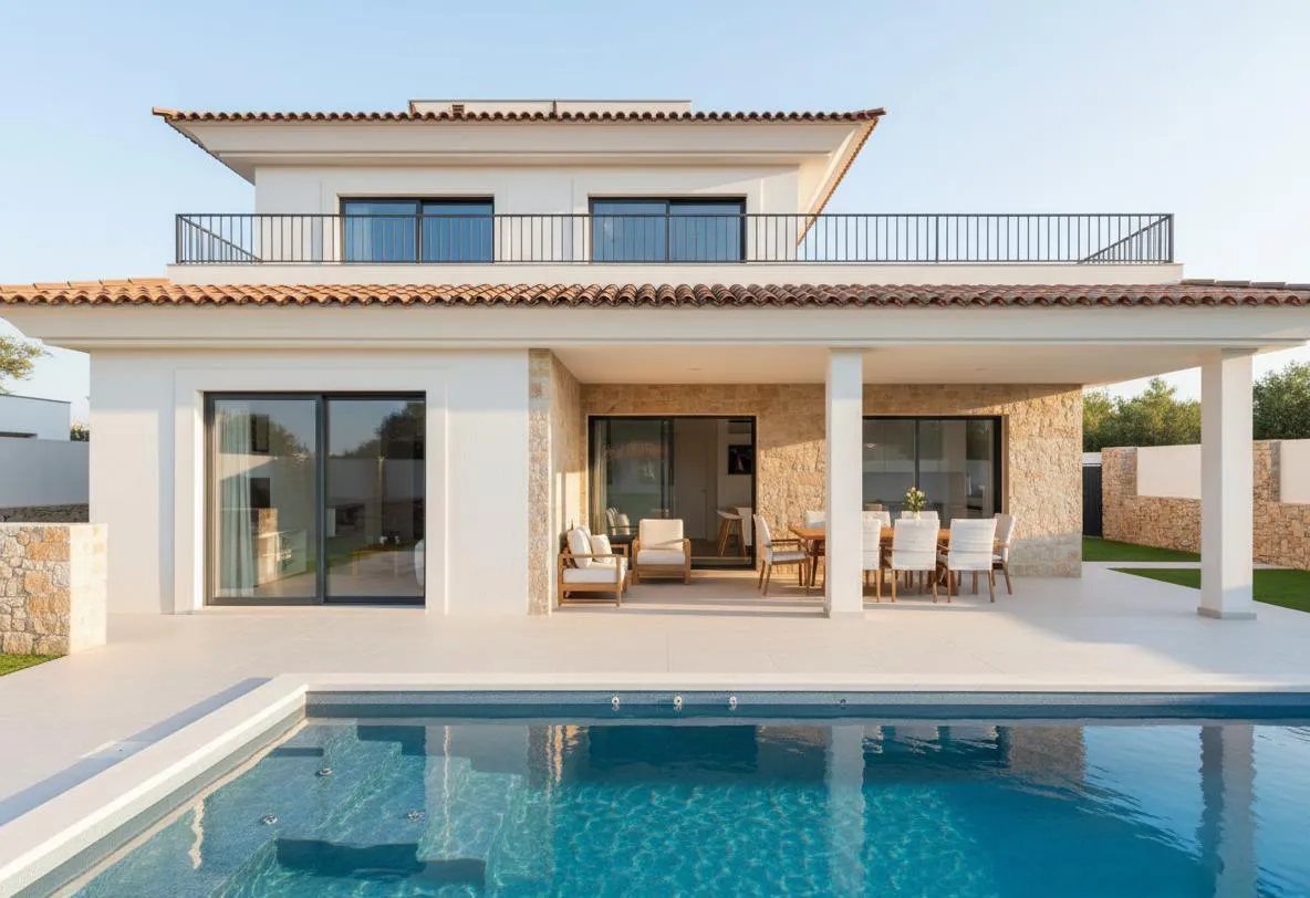 Modern nieuwbouw chalet in Cala Llombards-1