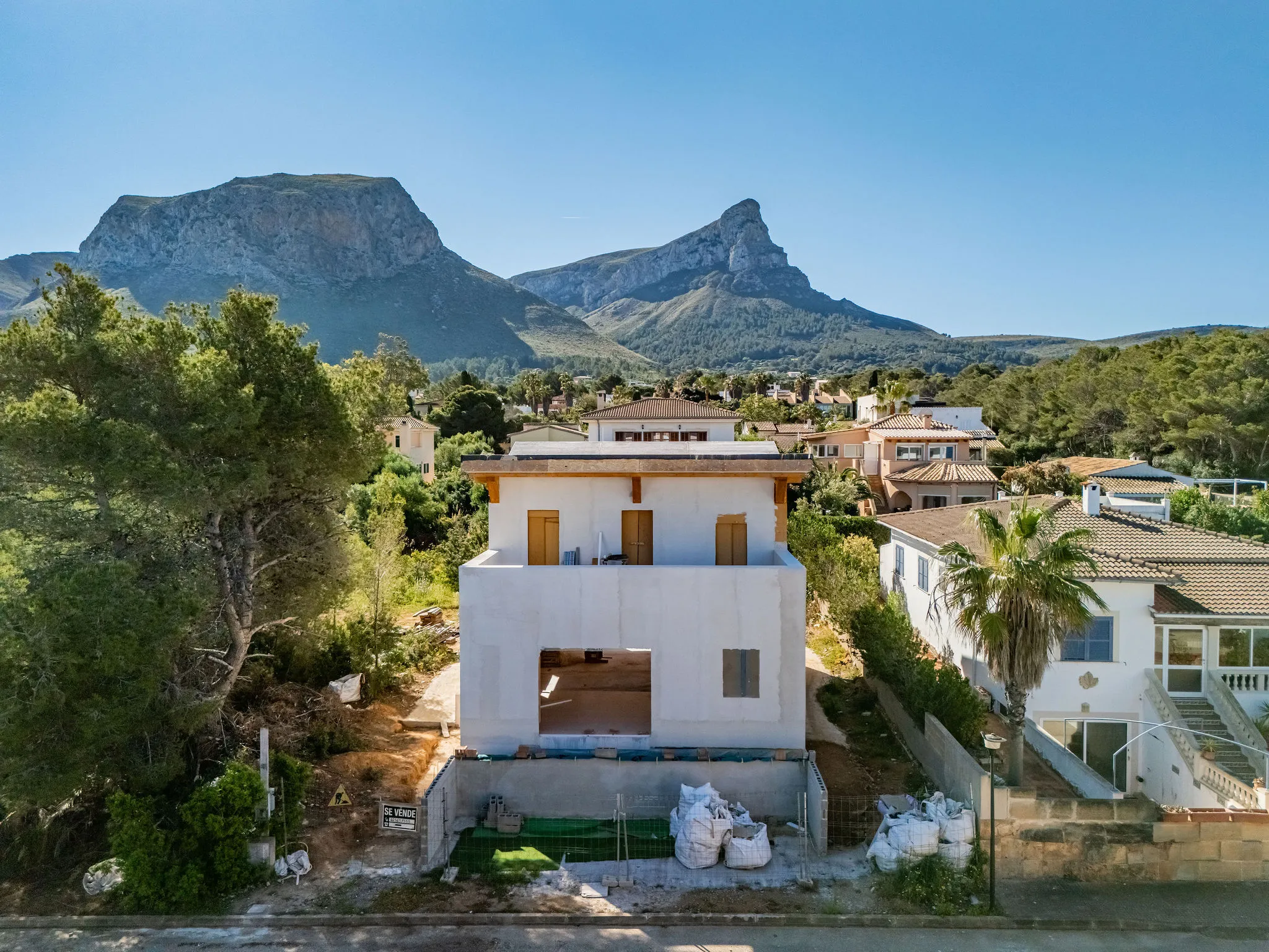 Plot with building shell in ecological construction-6