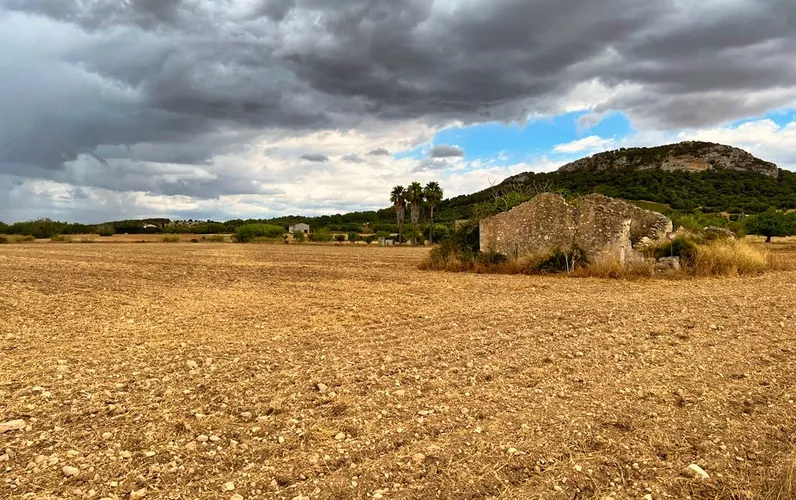 Plot close to Sineu with mountain view