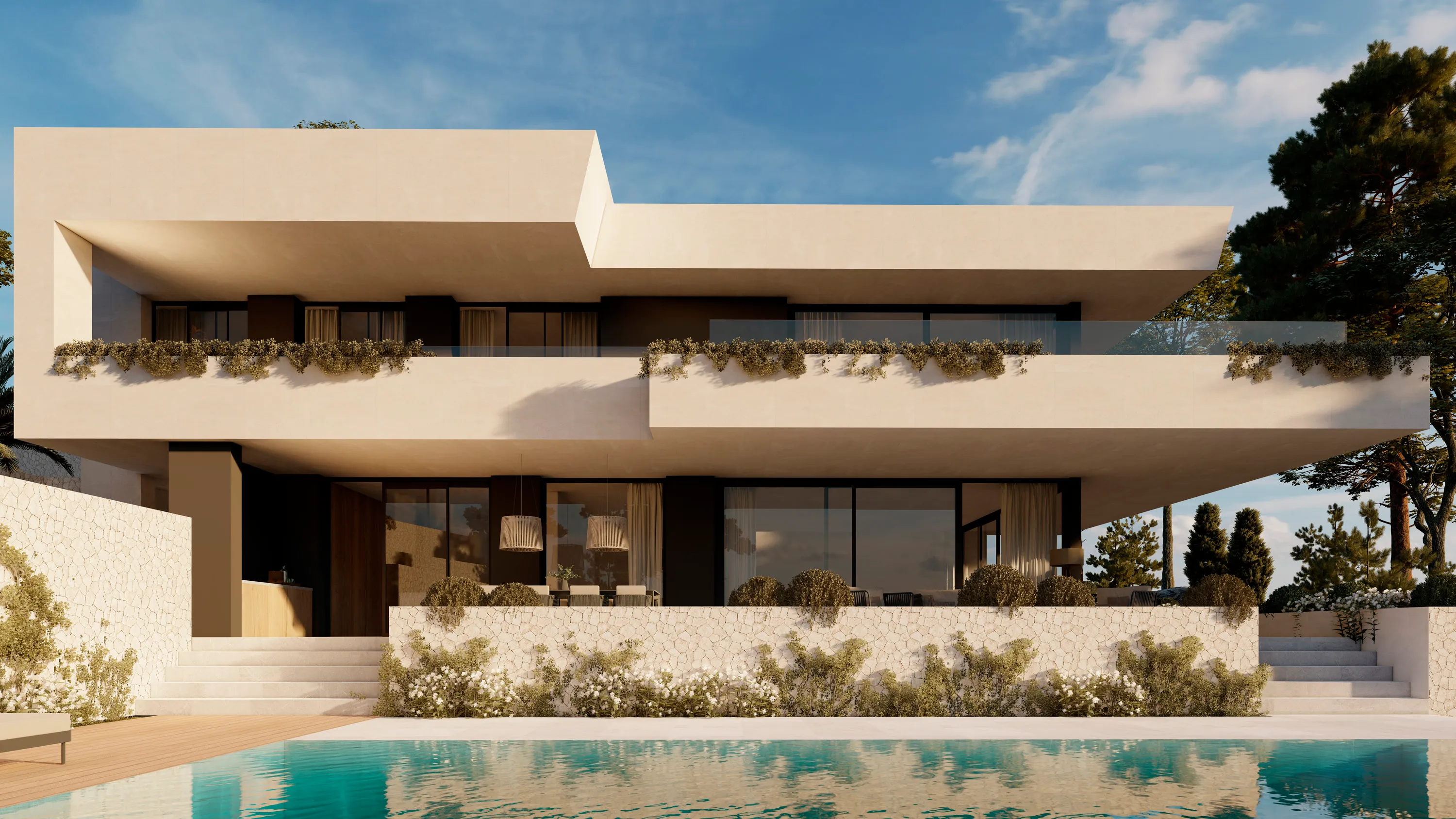 Excepcional parcela edificable con proyecto arquitectónico y licencia en Son Vida-7