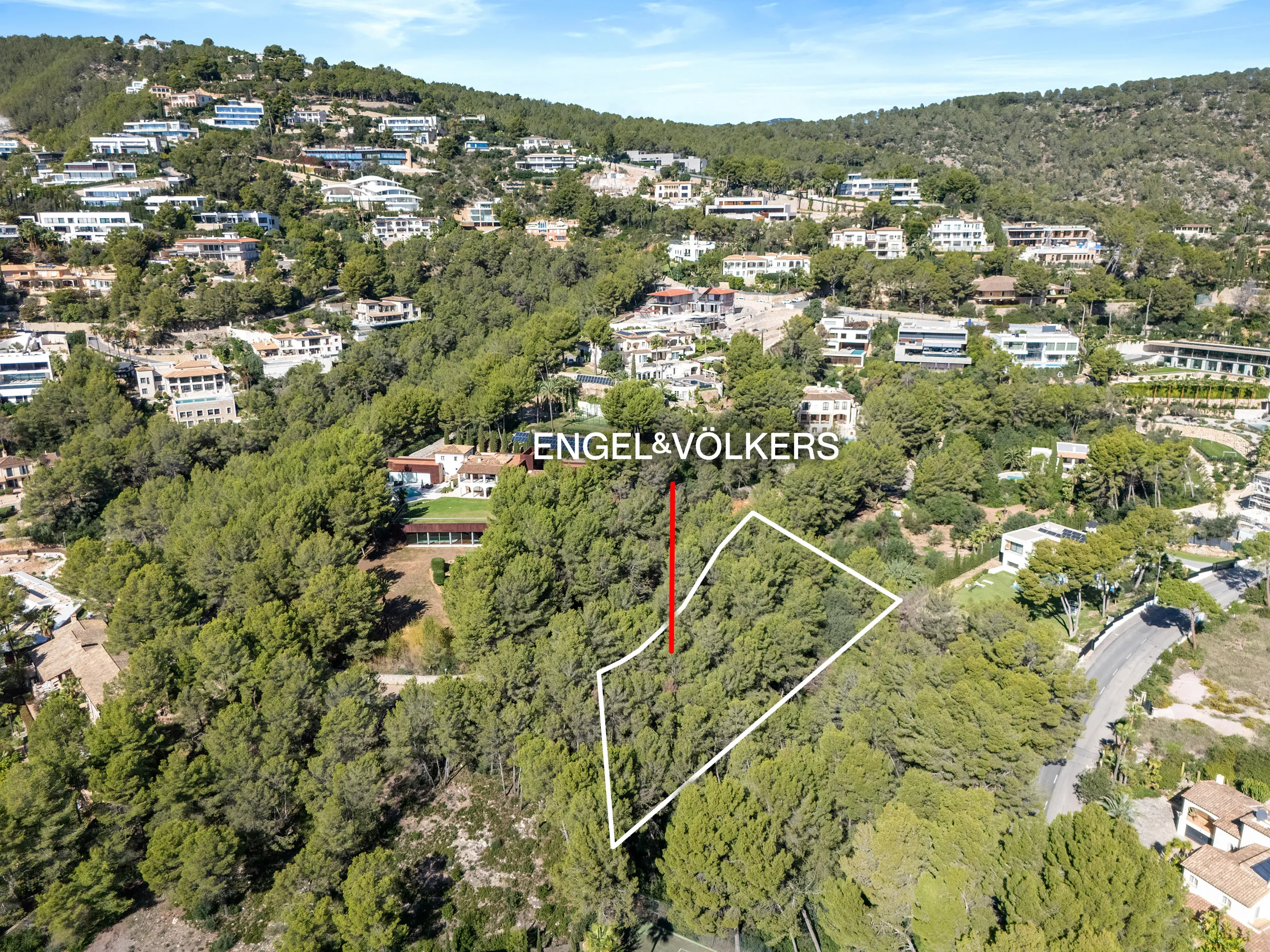 Excepcional parcela edificable con proyecto arquitectónico y licencia en Son Vida-3