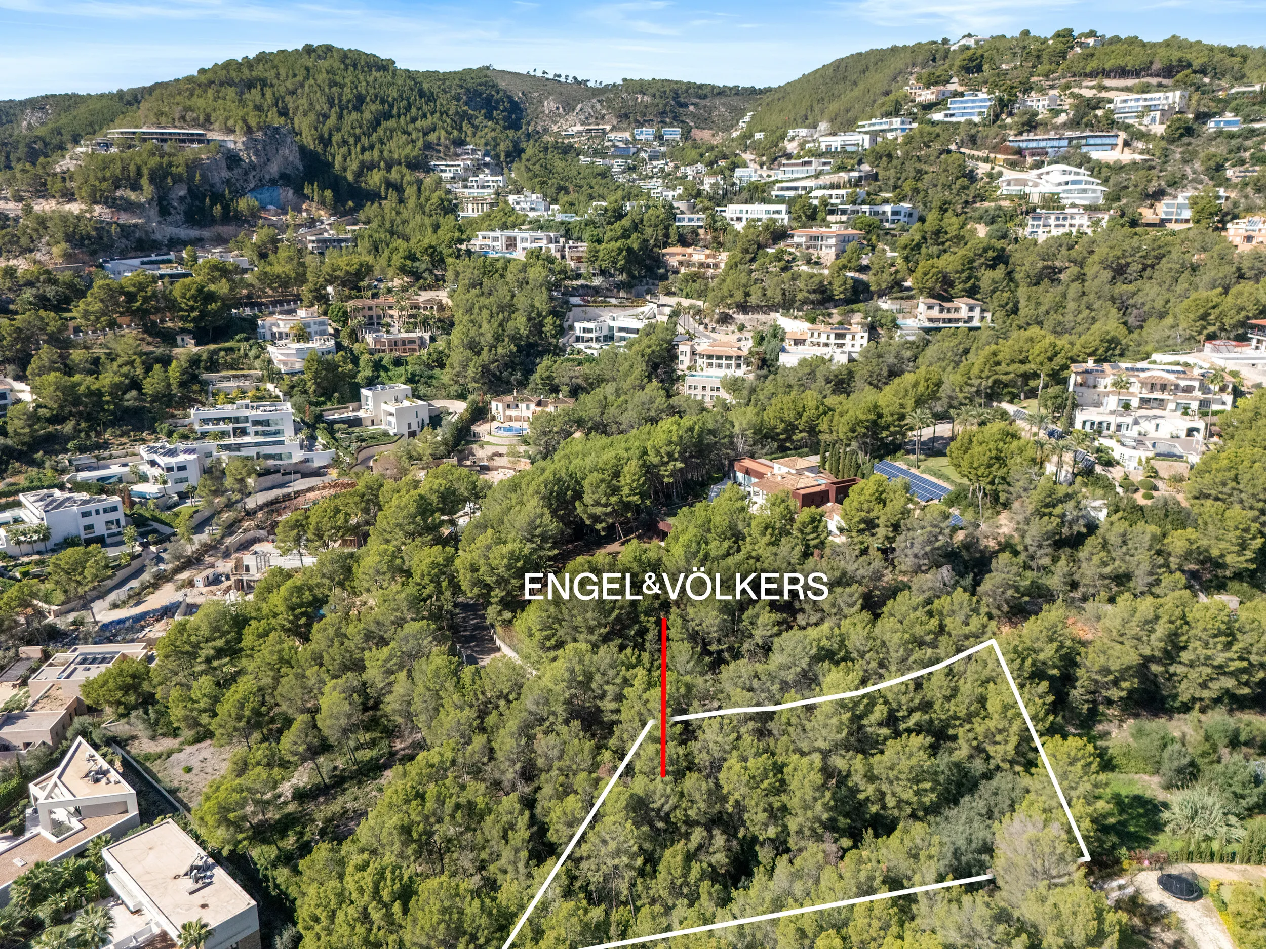 Excepcional parcela edificable con proyecto arquitectónico y licencia en Son Vida-6