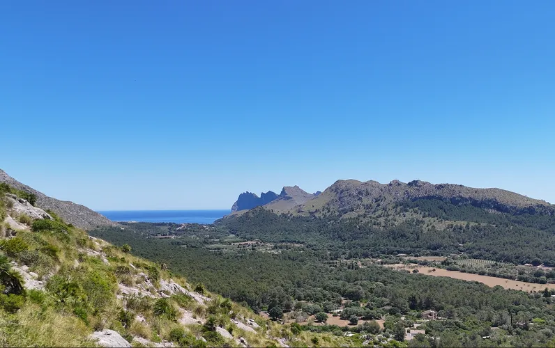 Exclusiu terreny amb impressionants vistes a les badies de Pollensa i Alcúdia