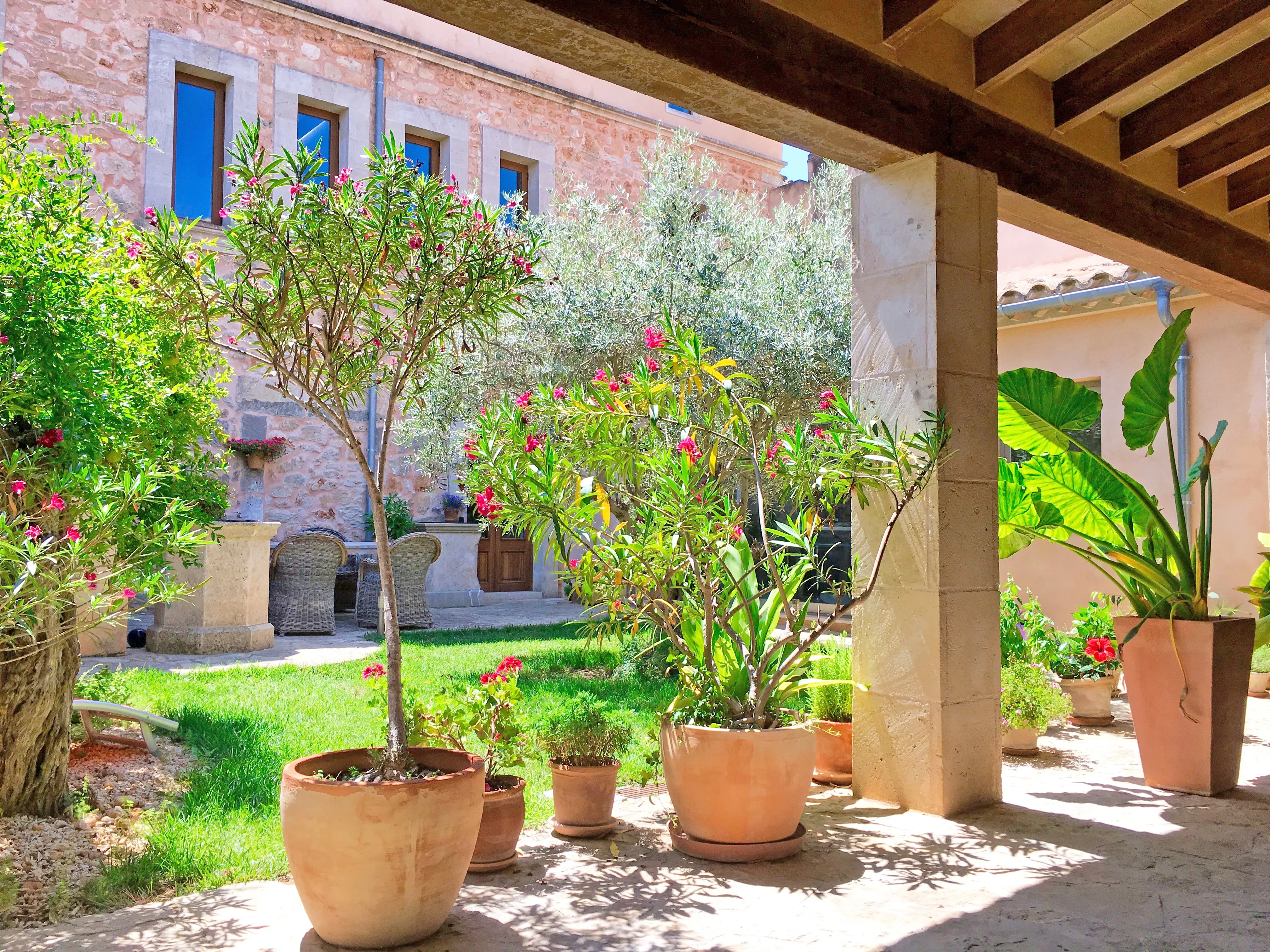 Maison de village historique avec jardin à Algaida-24