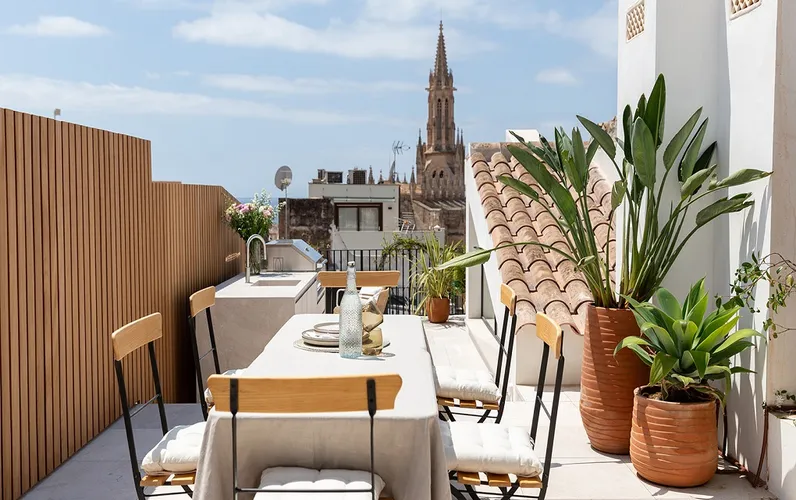 Luxury duplex penthouse with terrace & elevator