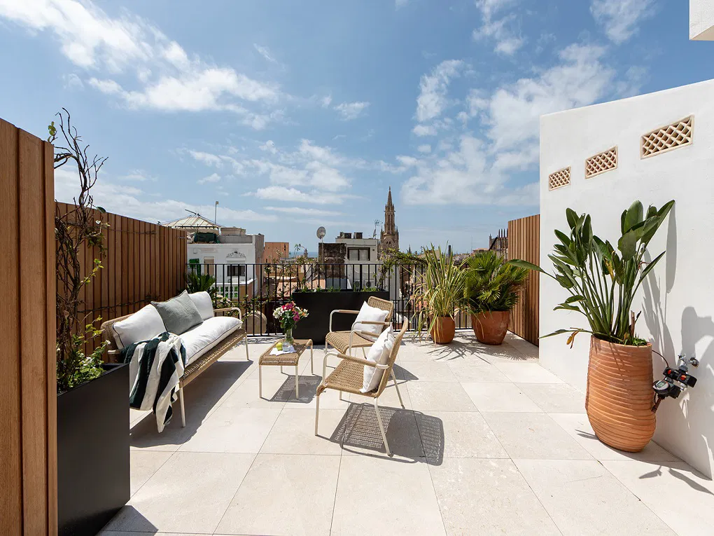 Luxury duplex penthouse with terrace & elevator-22