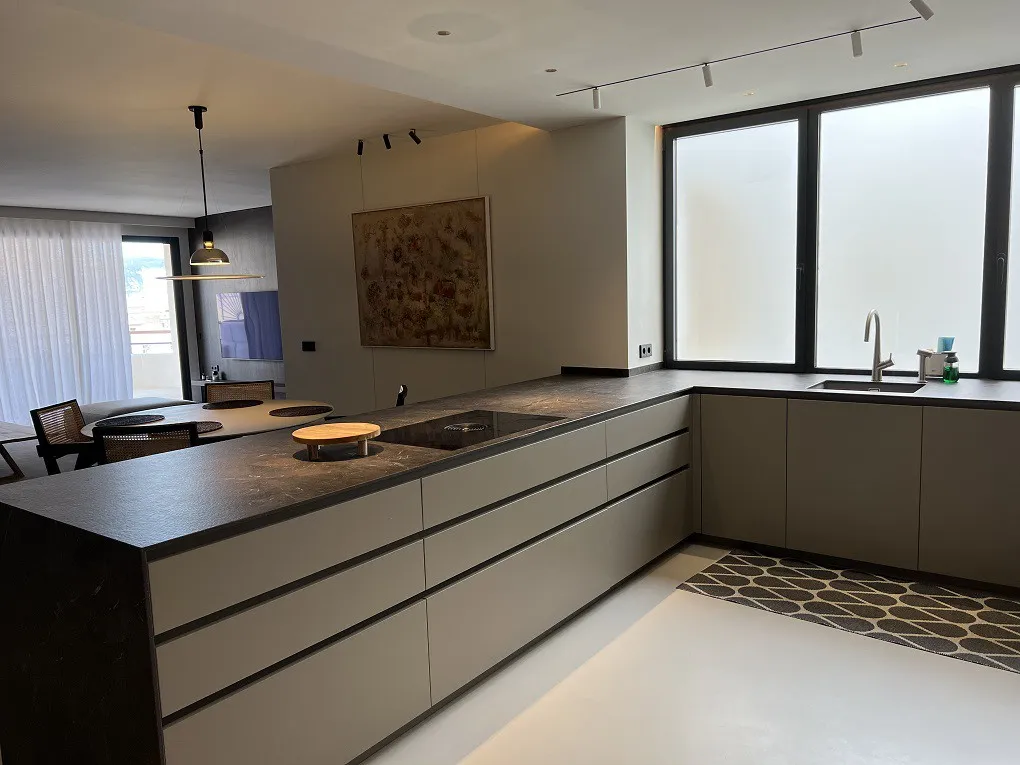 Appartement rénové avec terrasse et ascenseur en dehors de la vieille ville-3