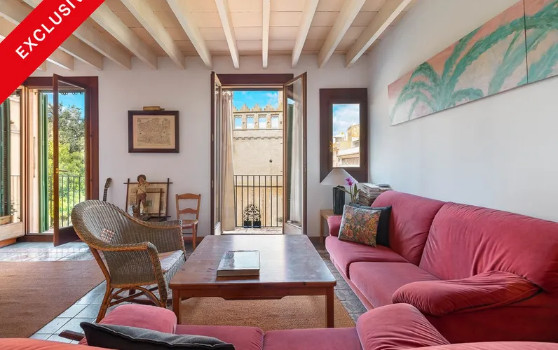 Duplex penthouse with rooftop terrace and plenty of space for creativity