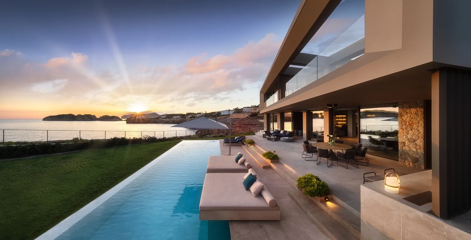 Goya - New built villa in first sea line-15