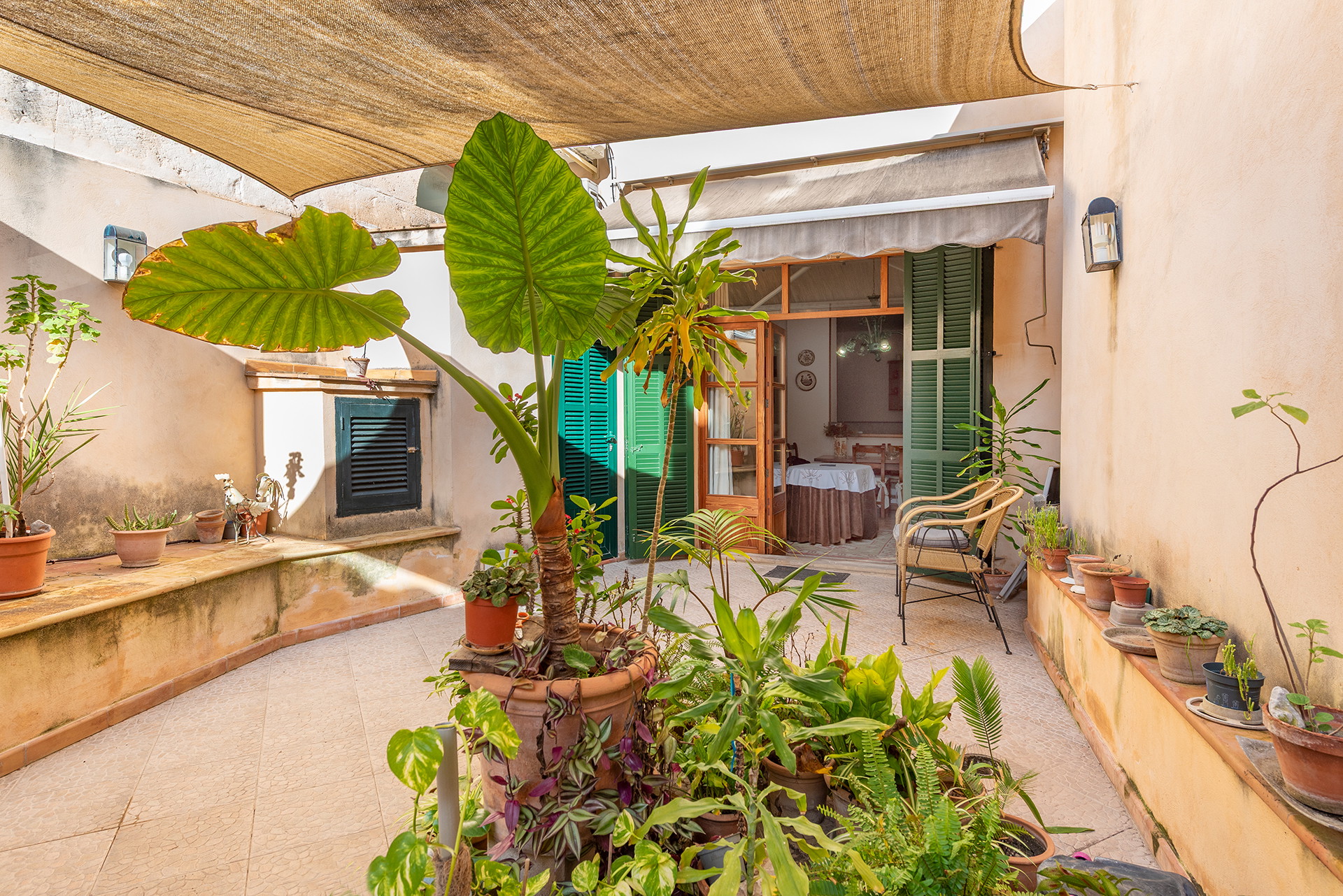 Maison au charme majorquin avec fort potentiel commercial au cœur de Pollensa