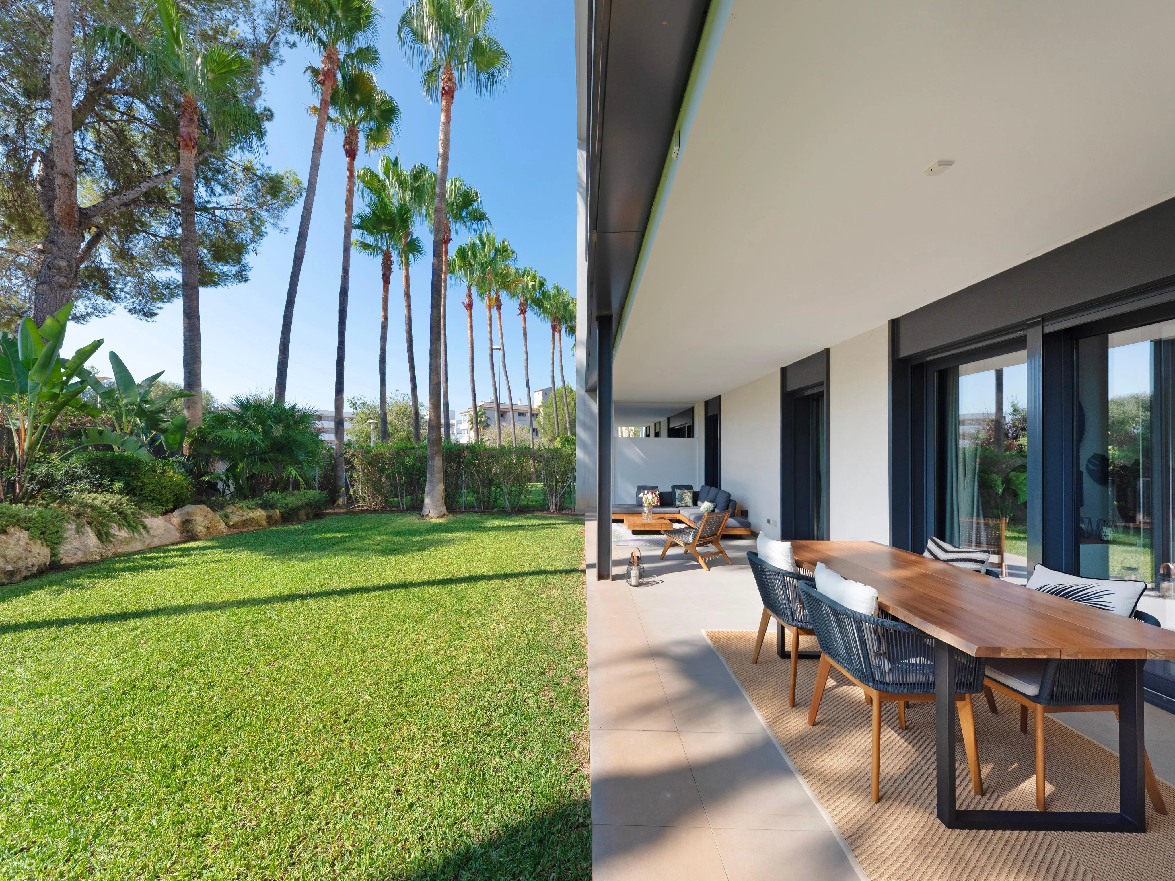 Moderno apartamento con jardín a poca distancia de Portals-4