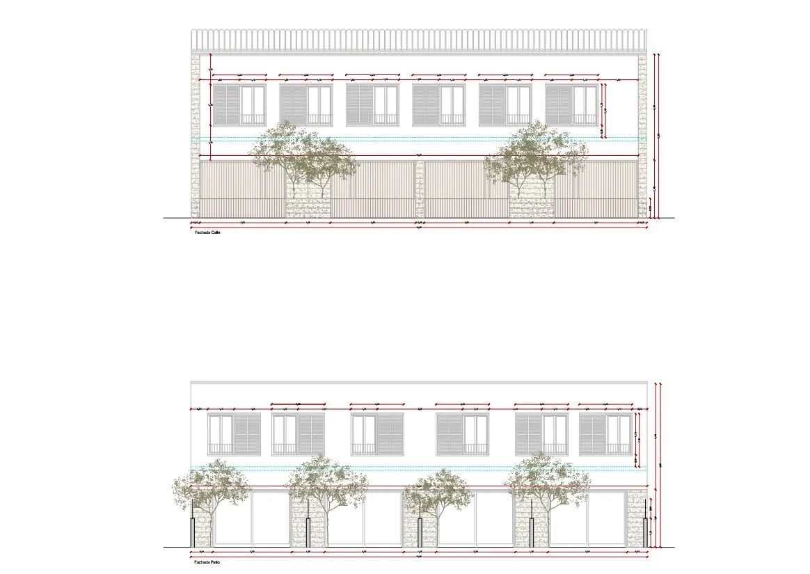 Moderne nybyggede rækkehuse med pool-9