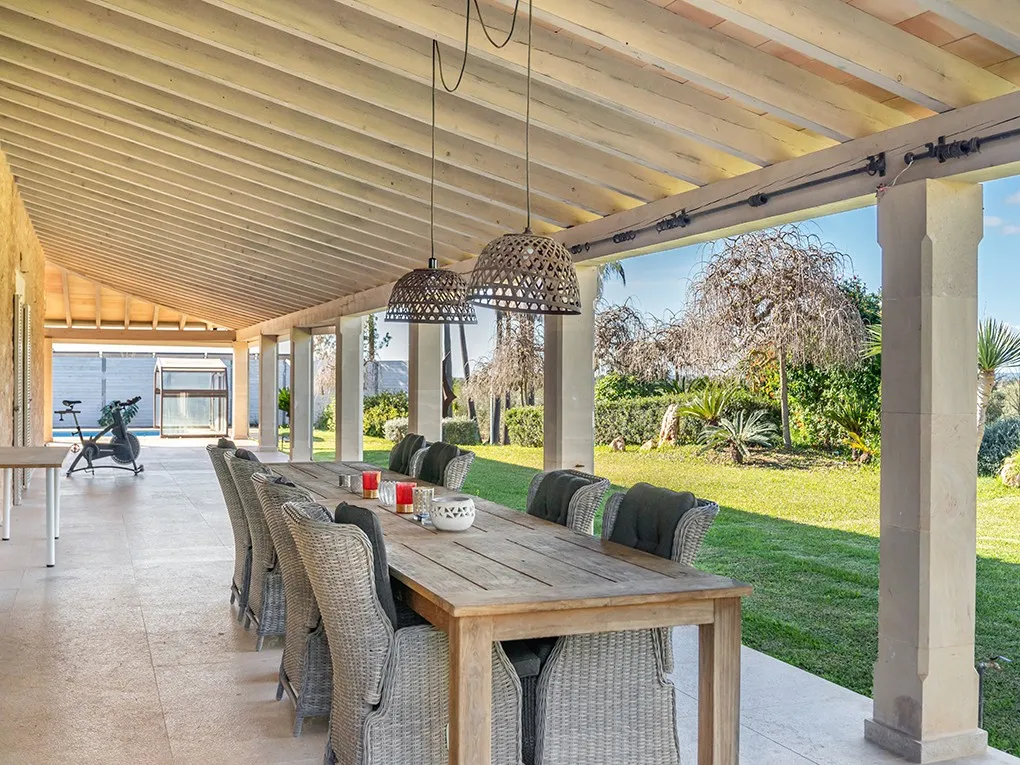 Finca tra Santanyi e Campos con licenza di affitto e piantagione di olivi di proprietà-4