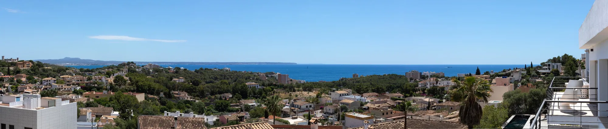 Una vila per a enamorar-se amb vistes panoràmiques al mar-1
