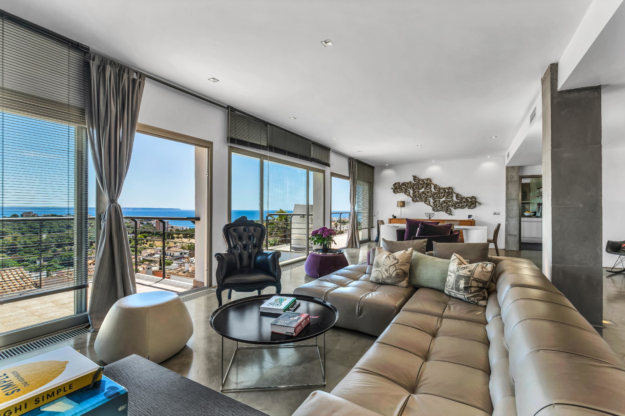 Una vila per a enamorar-se amb vistes panoràmiques al mar-3
