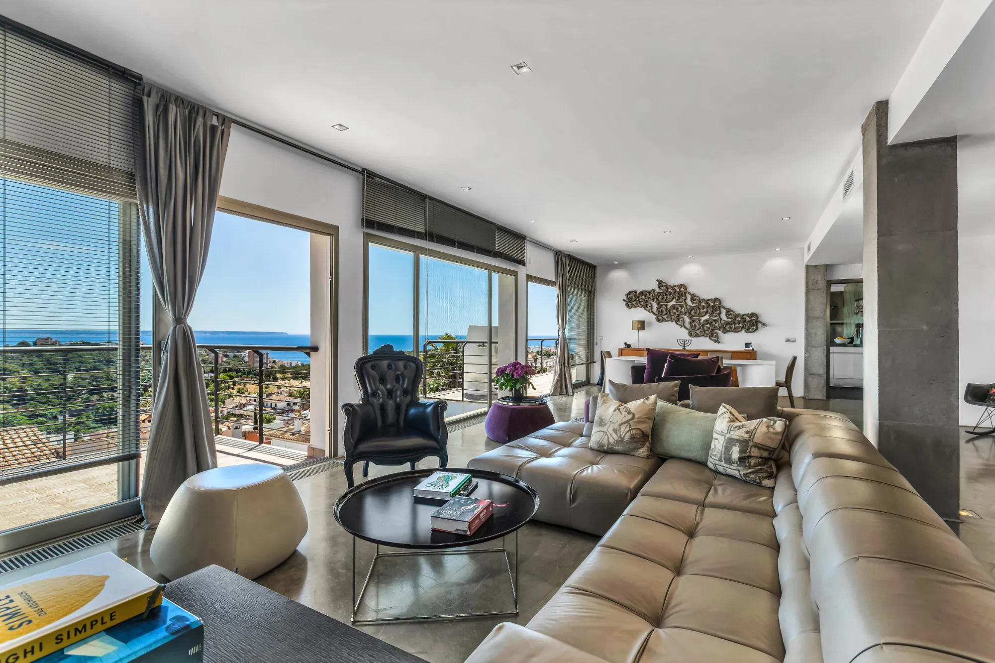 Una vila per a enamorar-se amb vistes panoràmiques al mar-3