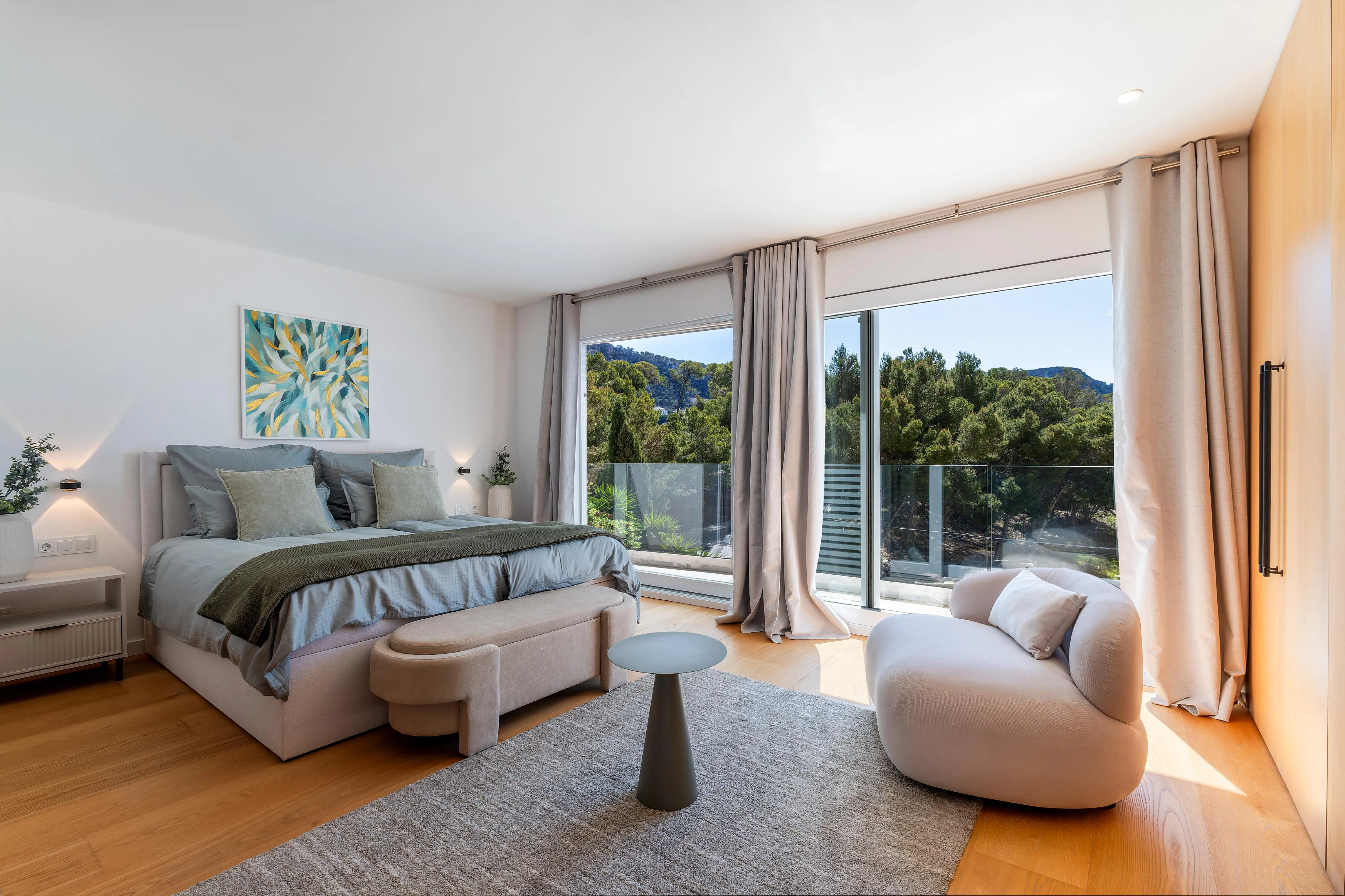 Modern villa med havsutsikt i Port Andratx-6