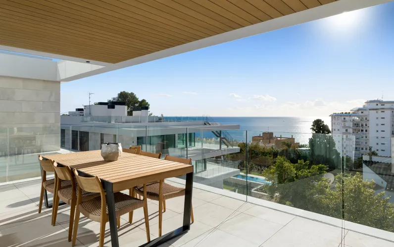 Ever Marivent: Atemberaubendes Neubaupenthouse mit herrlichem Meerblick