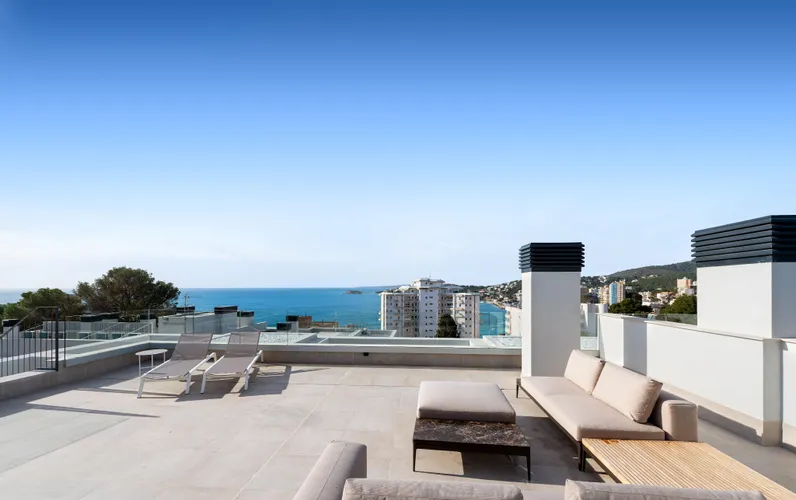 Ever Marivent: Atemberaubendes Neubaupenthouse mit herrlichem Meerblick