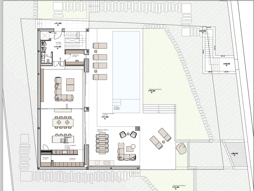 Moderne middelhavsdesignvilla med havudsigt-12