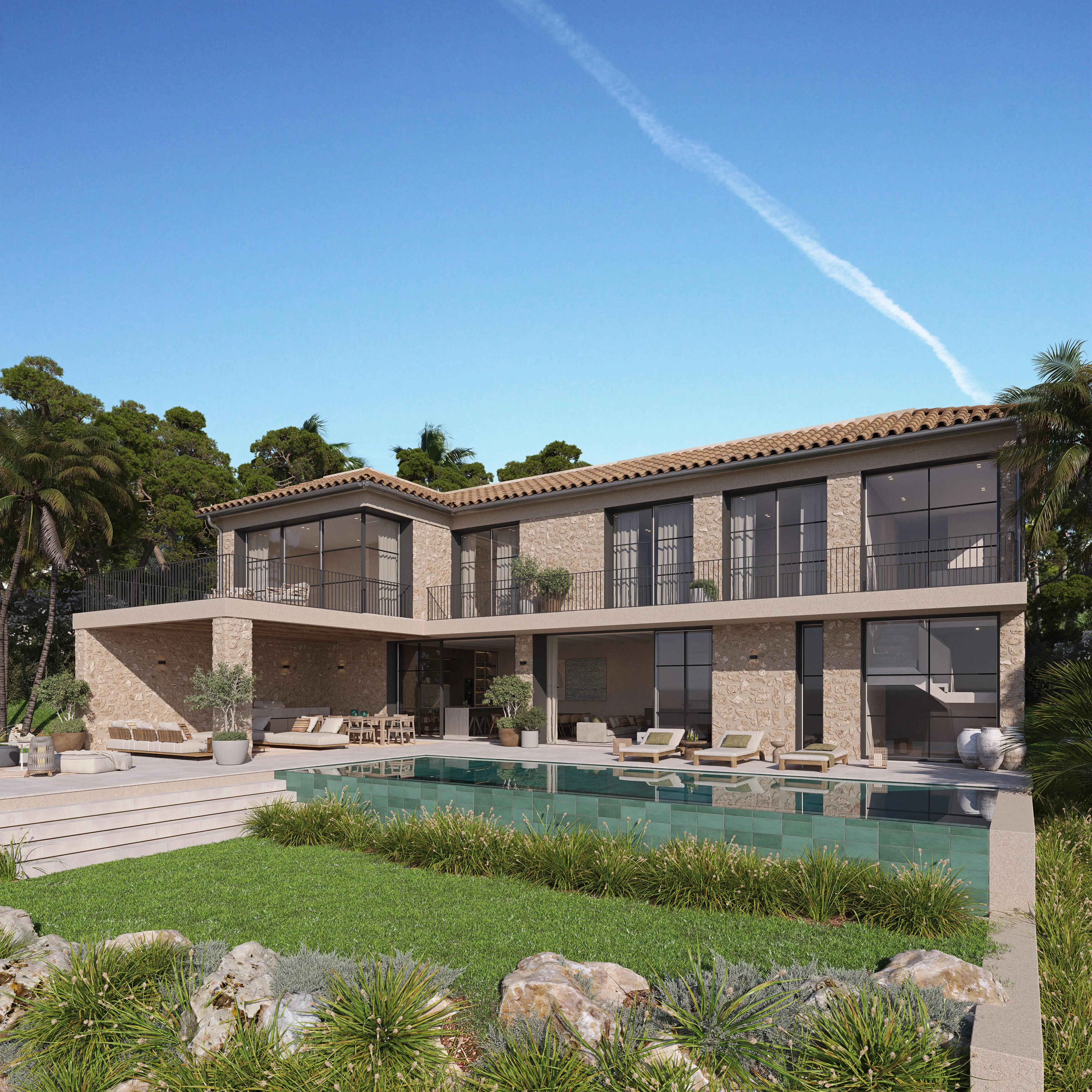 Moderne Villa im Mediterranen Stil mit Meerblick-8