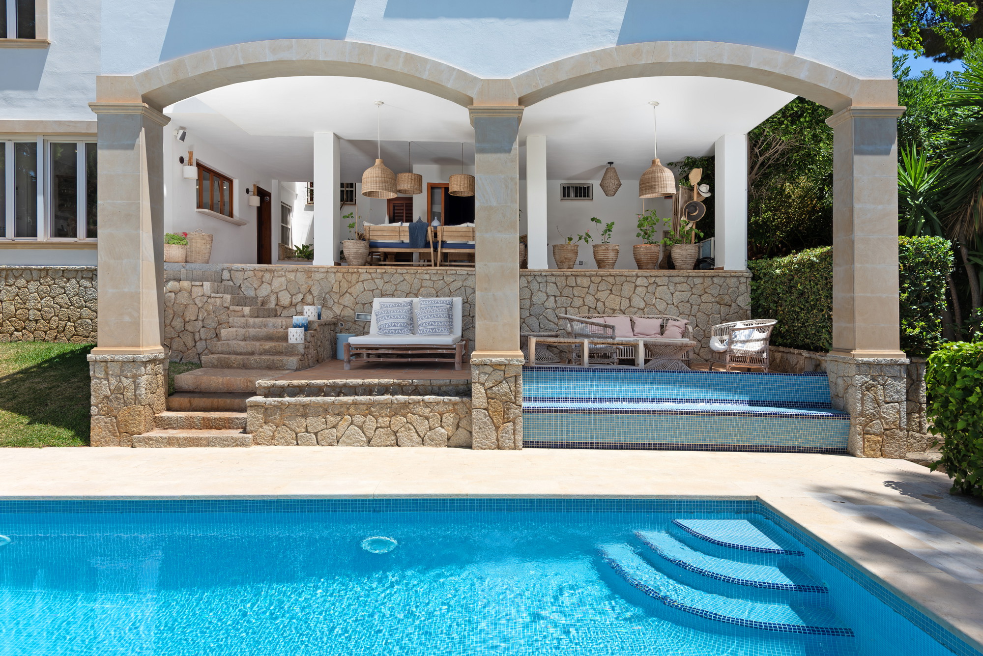 Mediterranean elegance with golf & sea views in exclusive Cas Català-9