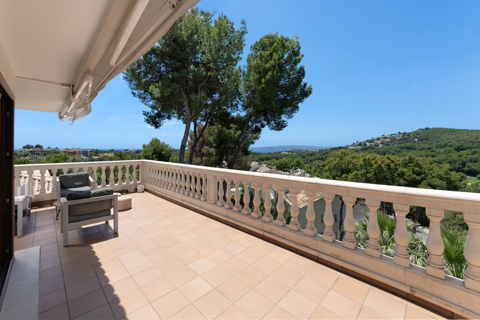 Mediterranean elegance with golf & sea views in exclusive Cas Català-11