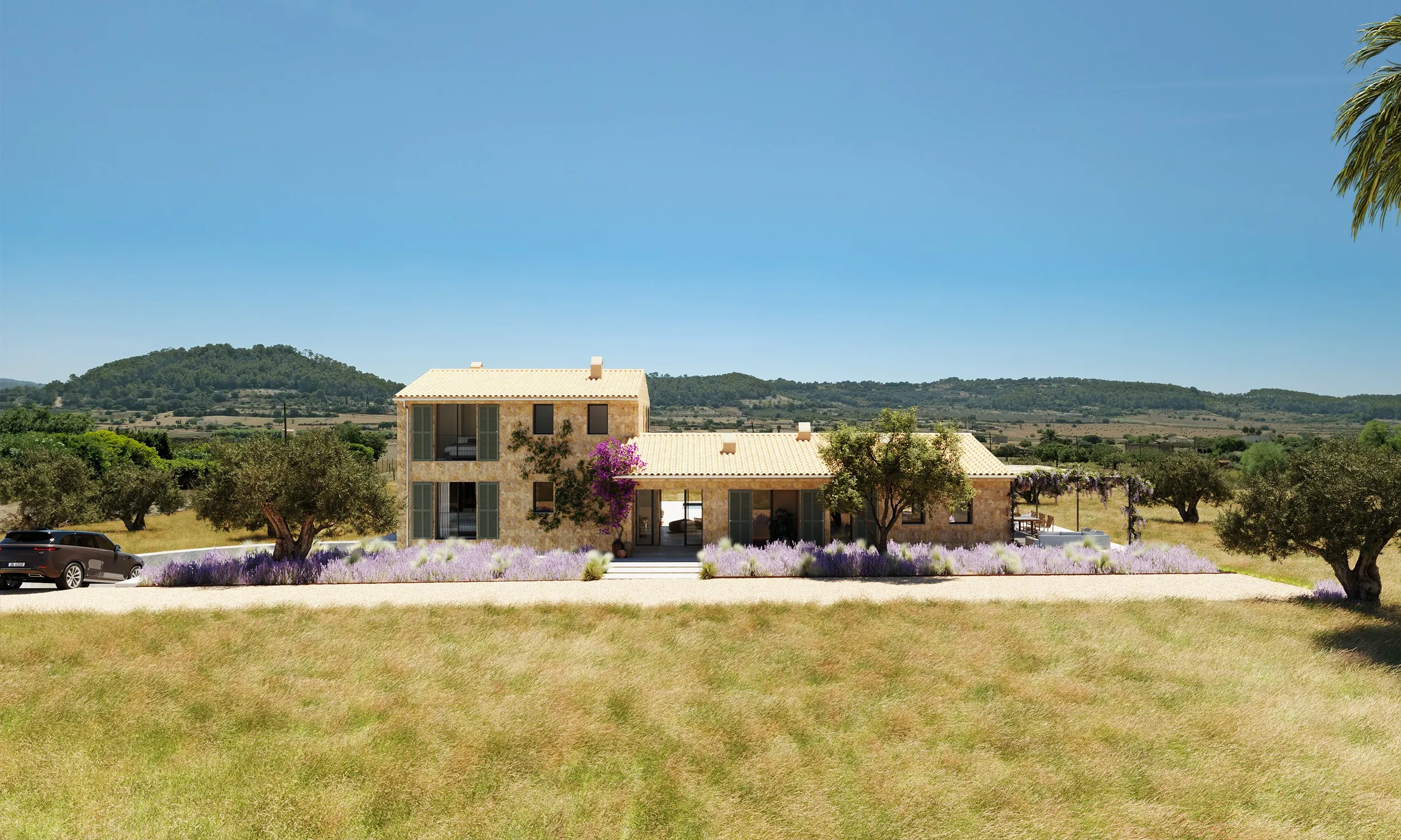 Ekskluzywna, luksusowa finca w Sineu: śródziemnomorska elegancja połączona ze zrównoważonym rozwojem-4