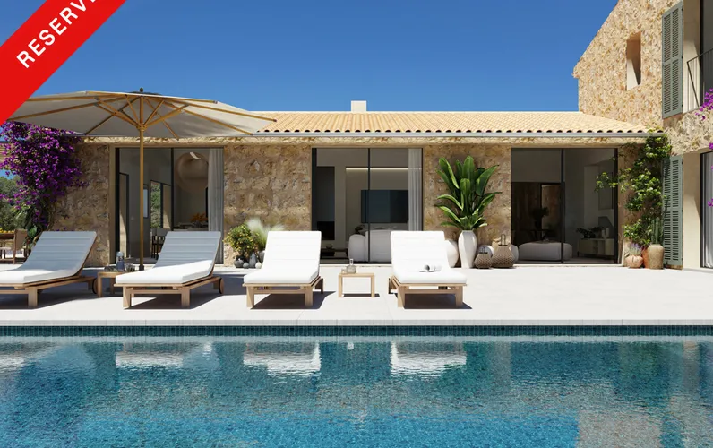 Ekskluzywna, luksusowa finca w Sineu: śródziemnomorska elegancja połączona ze zrównoważonym rozwojem