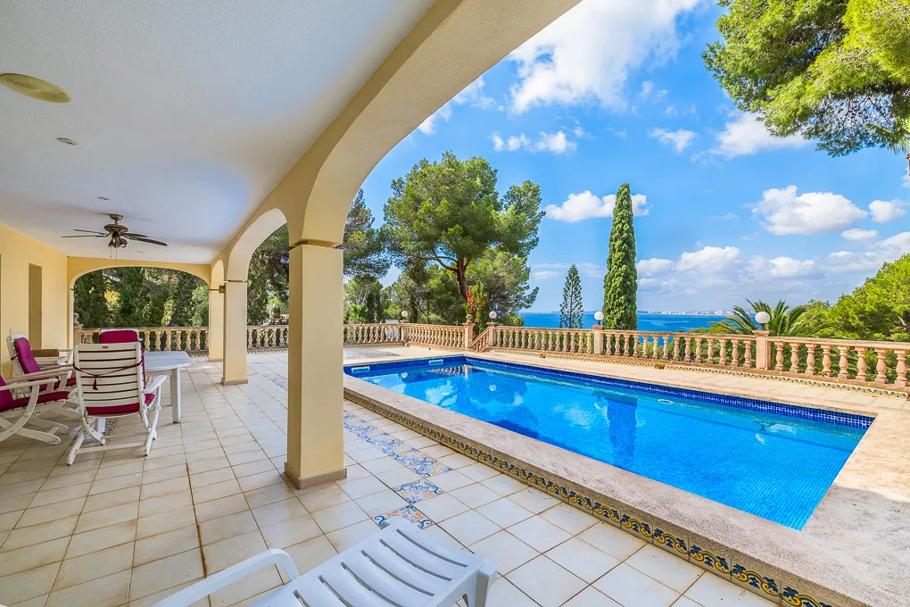 Villa con magníficas vistas al mar-4