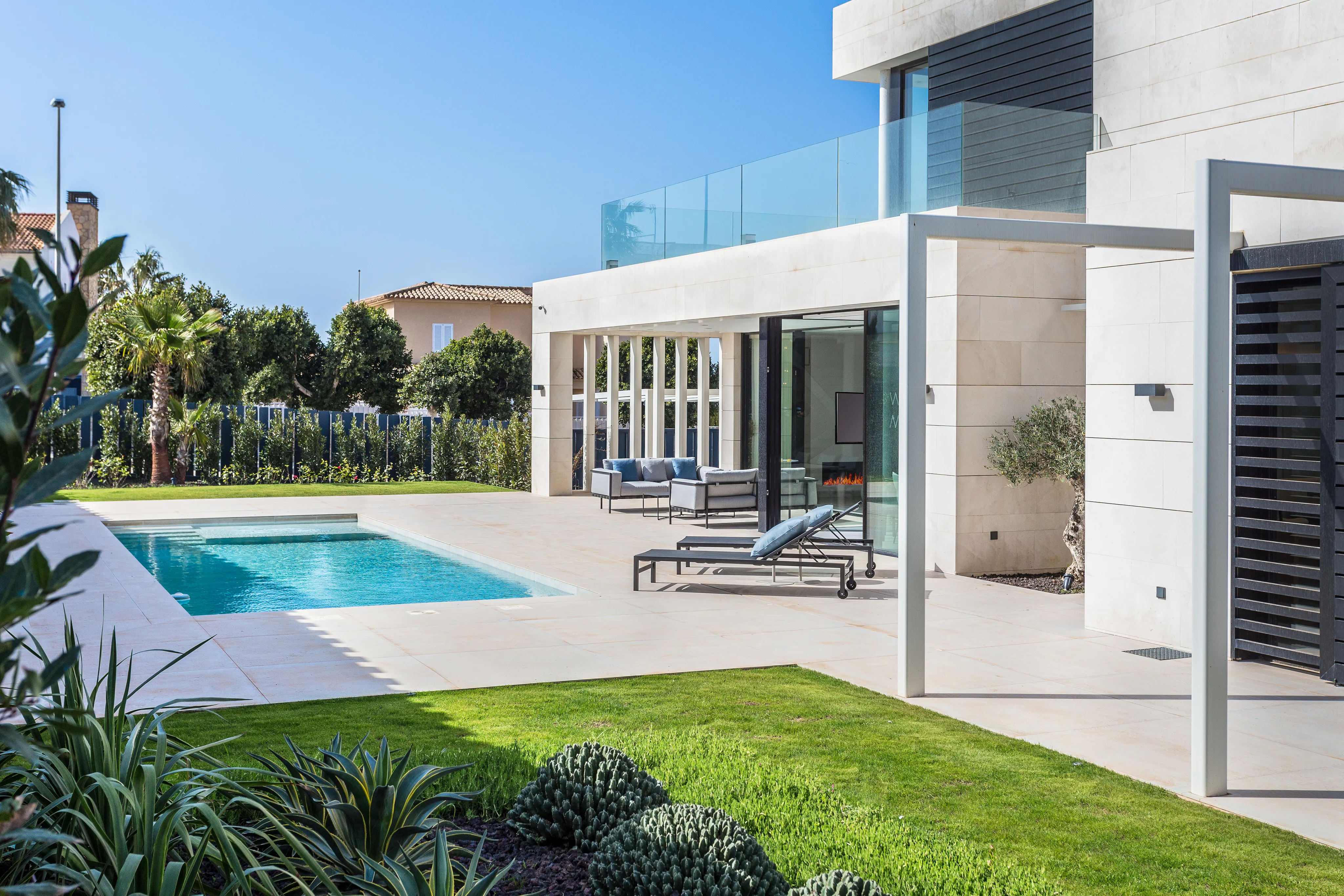 Villa con vista sul mare a Puig de Ros-18