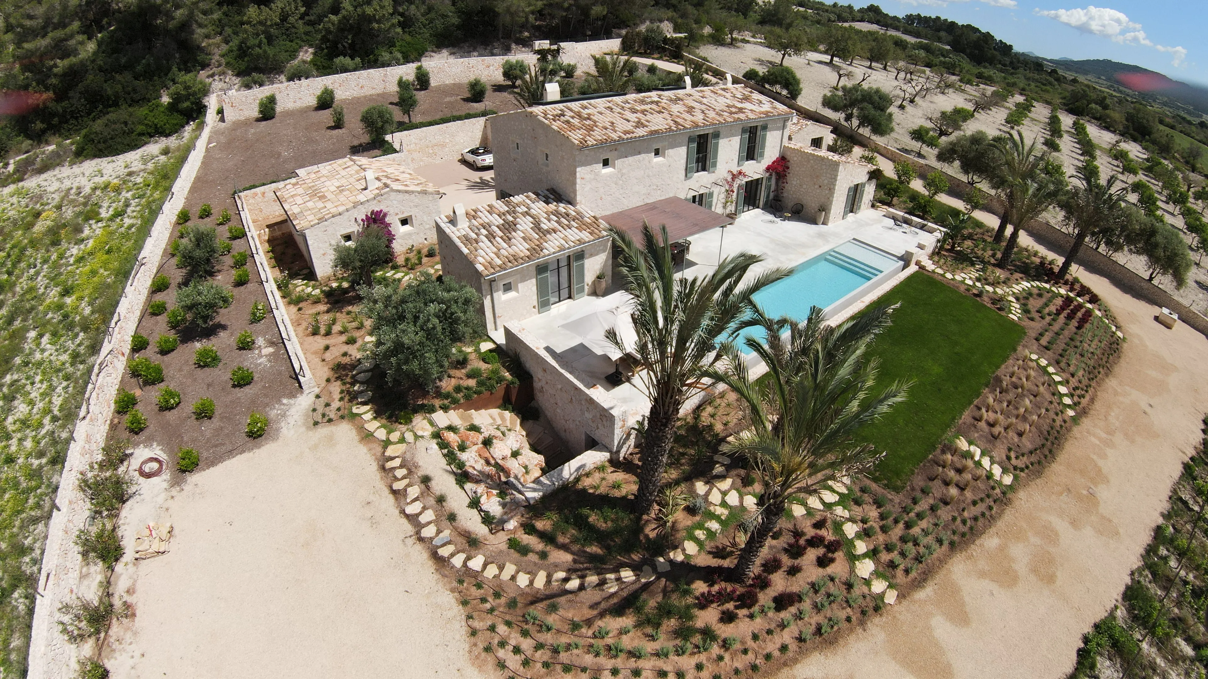 Modern newly built country house with vineyard-19