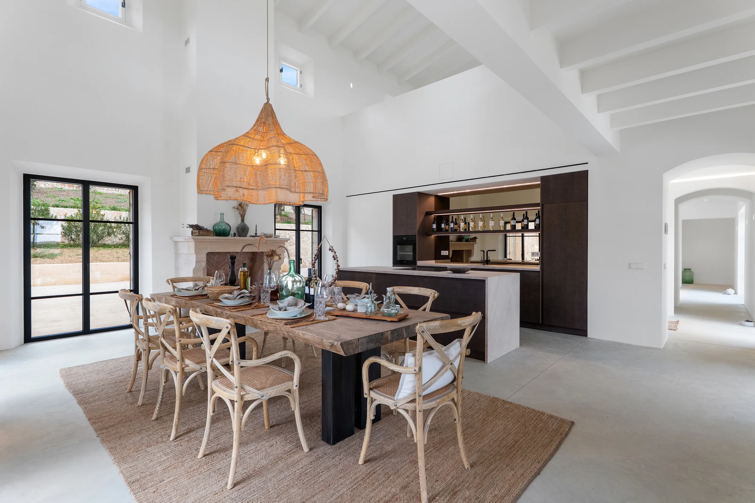 Moderne nybygget landhus med vingård-6