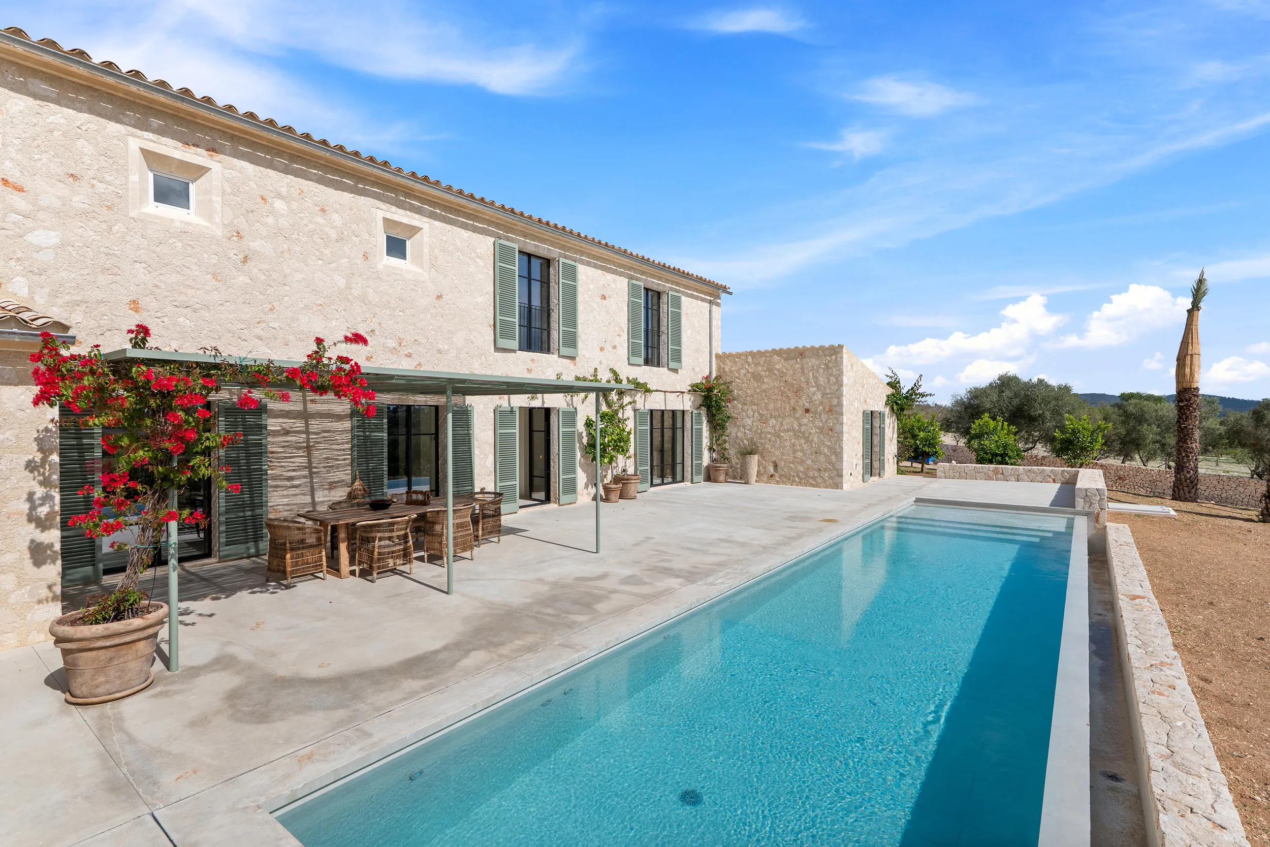 Moderne nybygget landhus med vingård-1