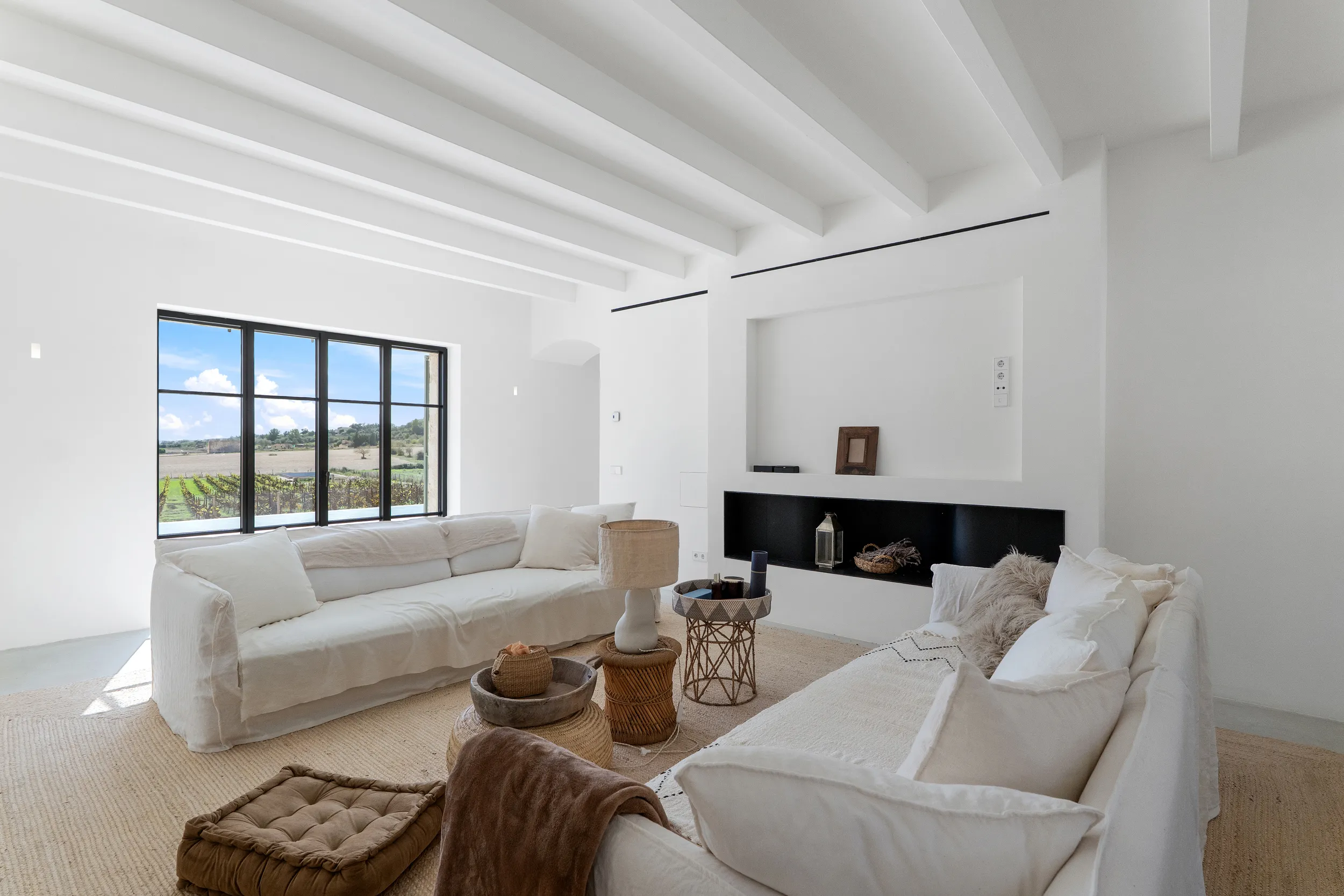 Moderne nybygget landhus med vingård-4