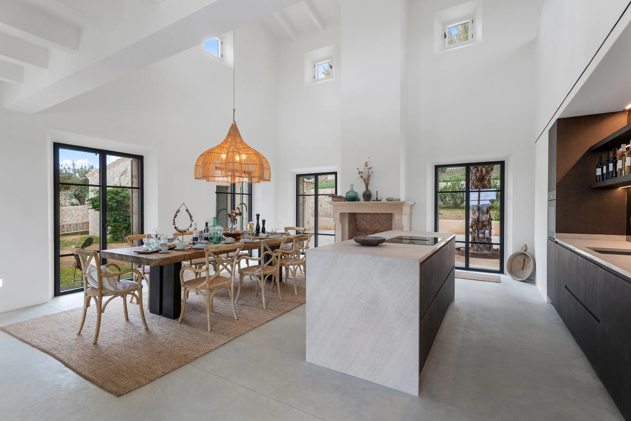 Modern newly built country house with vineyard-8