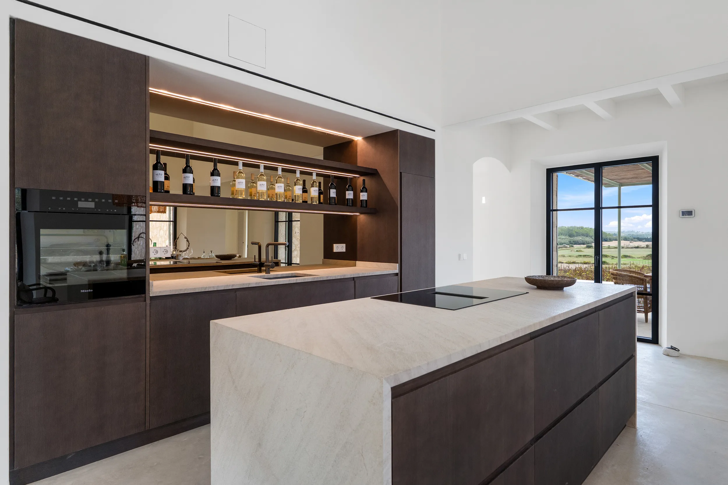 Modern newly built country house with vineyard-6