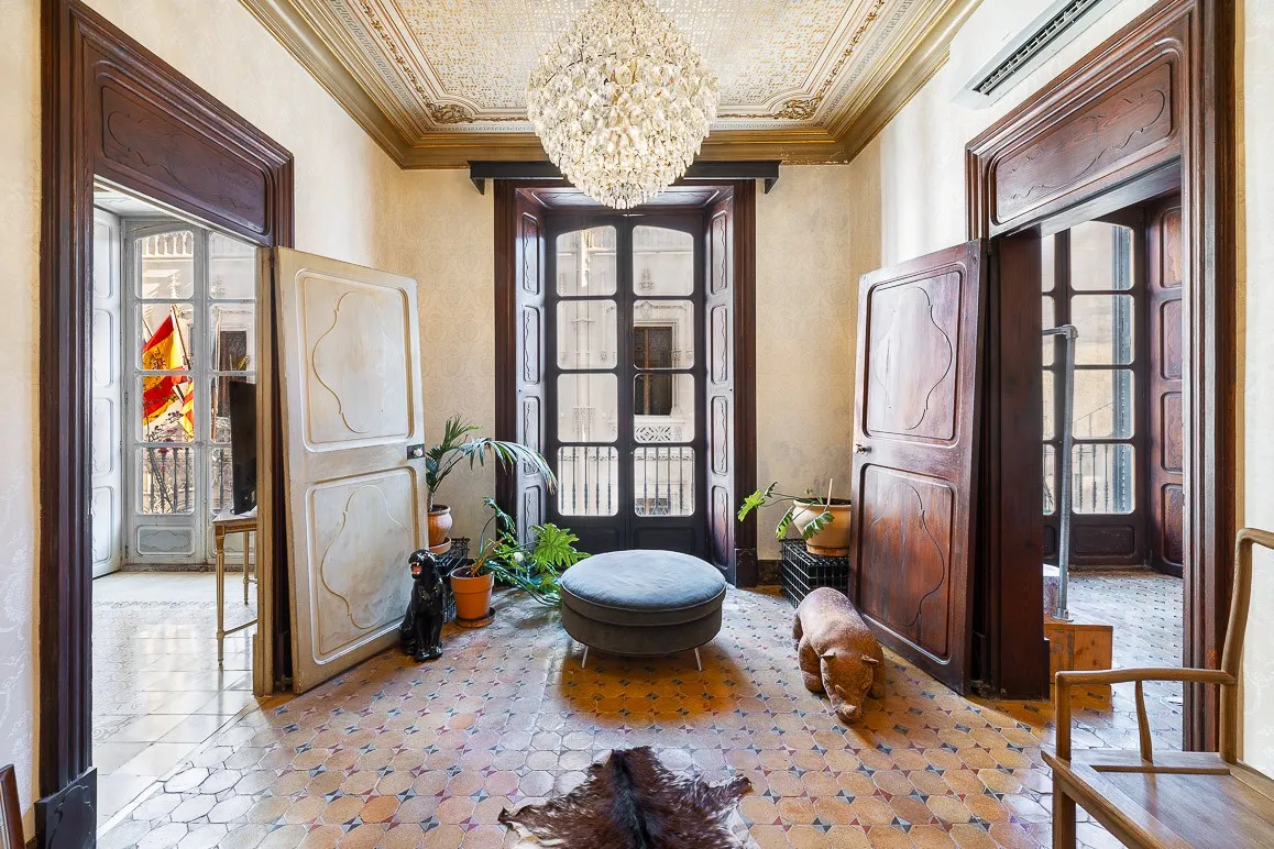 Duplex appartement in een historisch gebouw in de oude stad in Palma de Mallorca-1