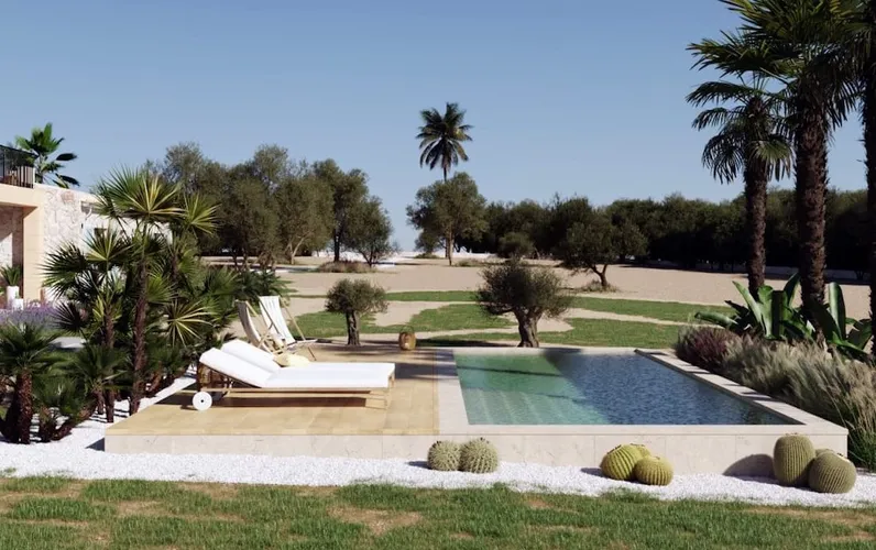 Moderne nybygget finca