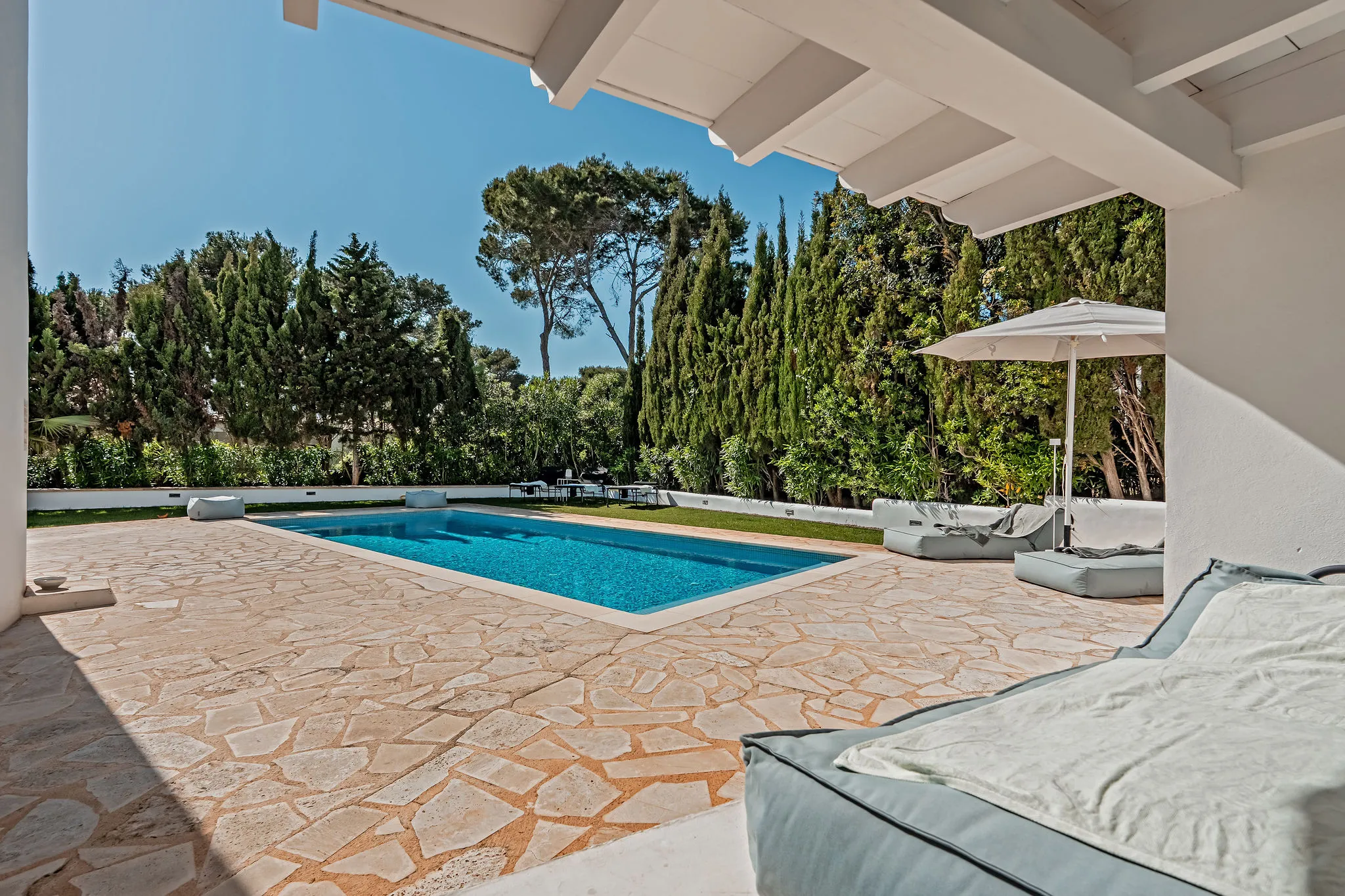 Casa de platja amb llicència de lloguer i vista al mar-14