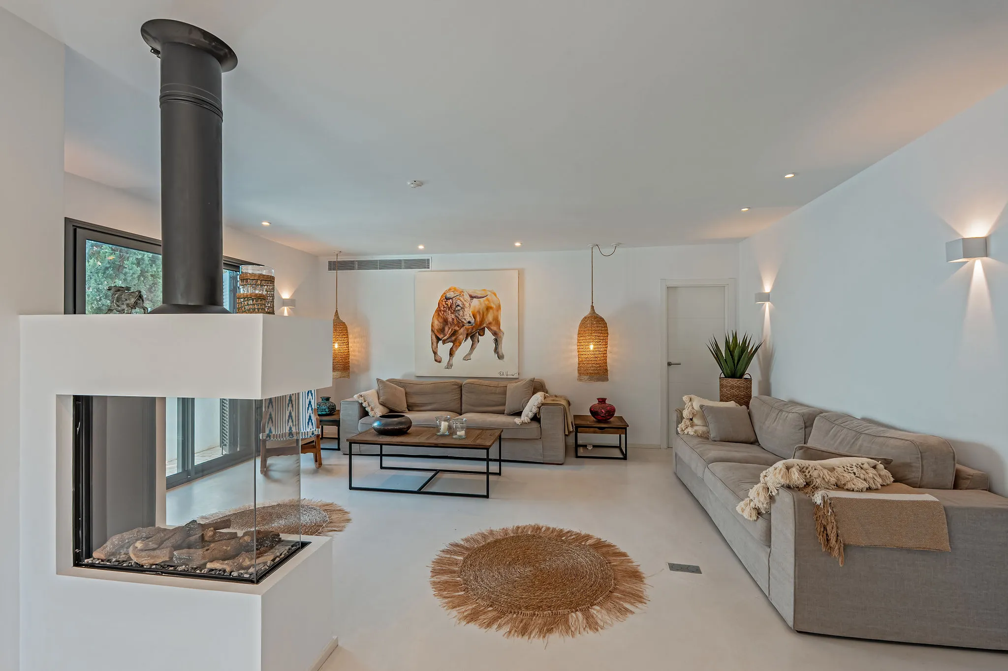 Casa de platja amb llicència de lloguer i vista al mar-5