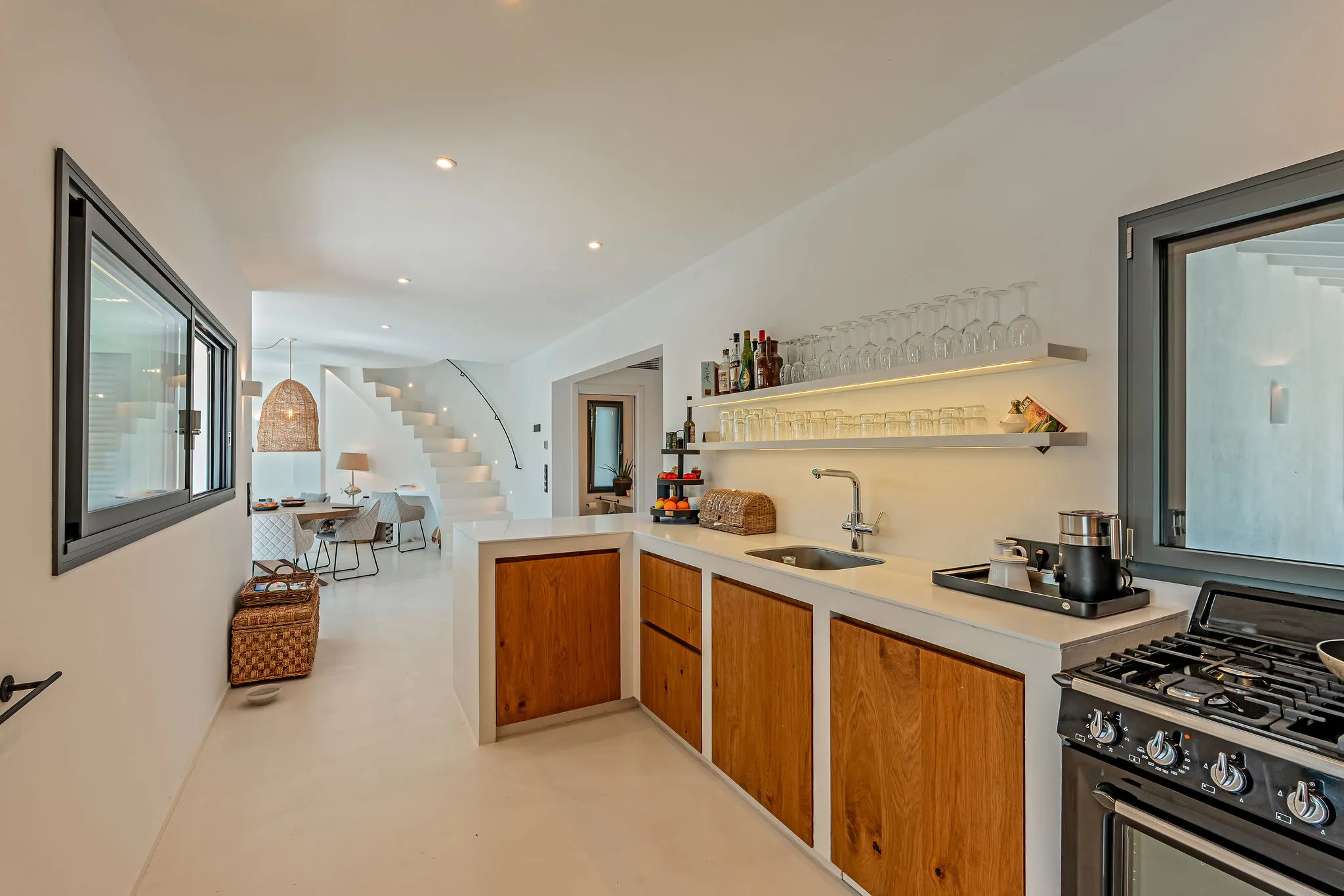 Casa de platja amb llicència de lloguer i vista al mar-8