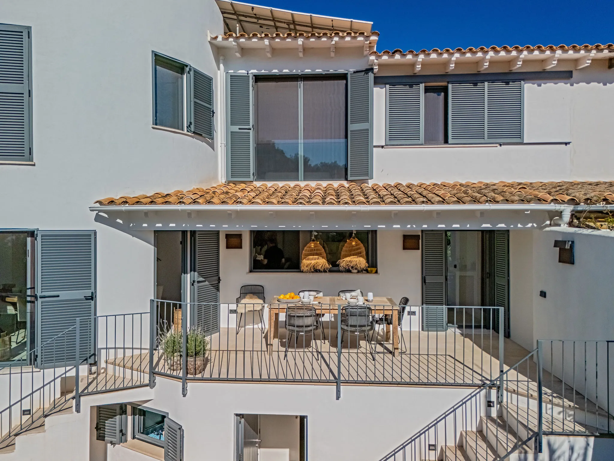 Casa de platja amb llicència de lloguer i vista al mar-10