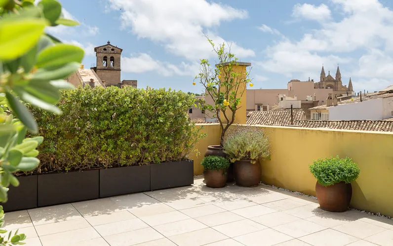 Ático dúplex con ascensor en palacio del casco antiguo completamente renovado