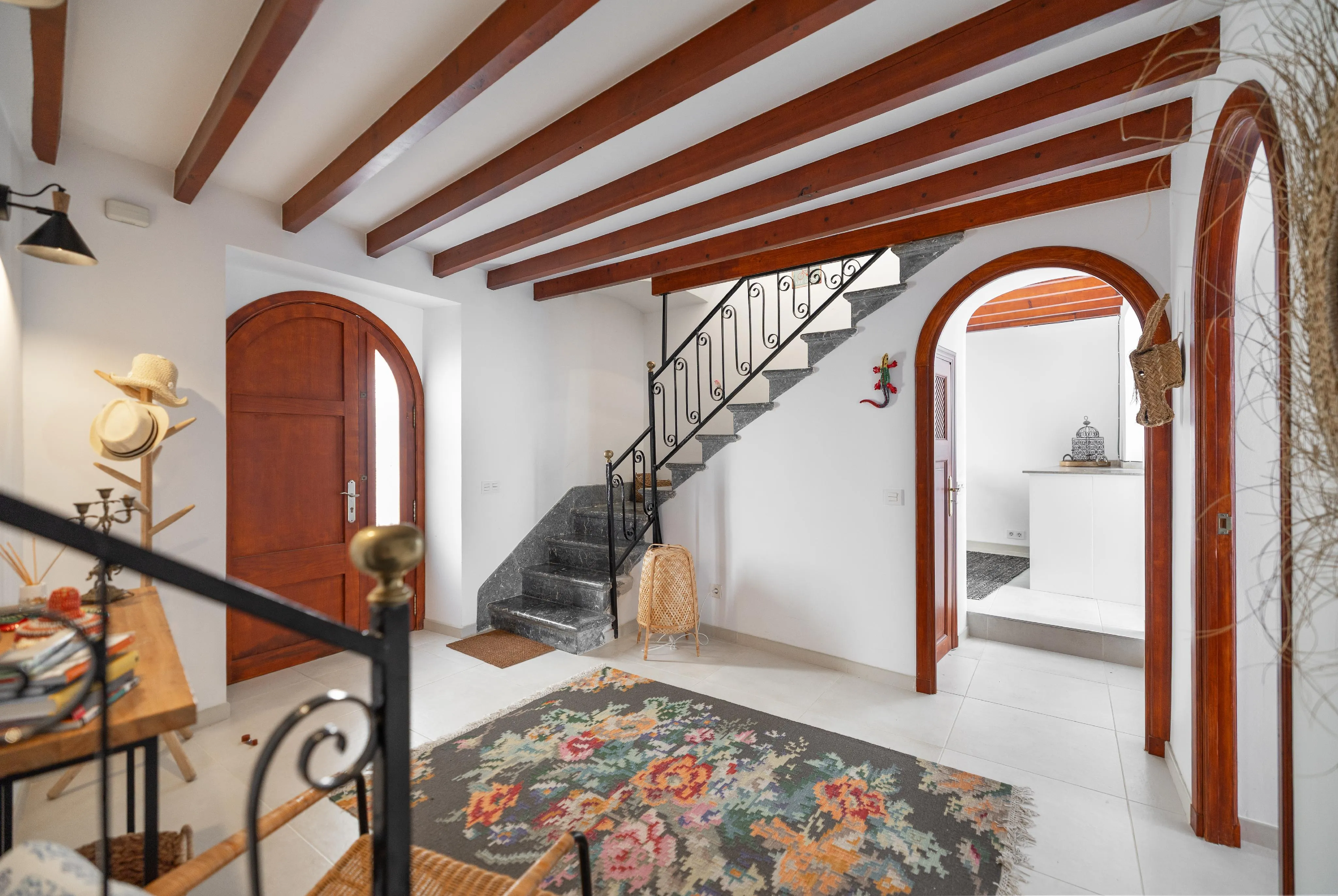 Beautiful Renovated Town House with Pool in Selva-5