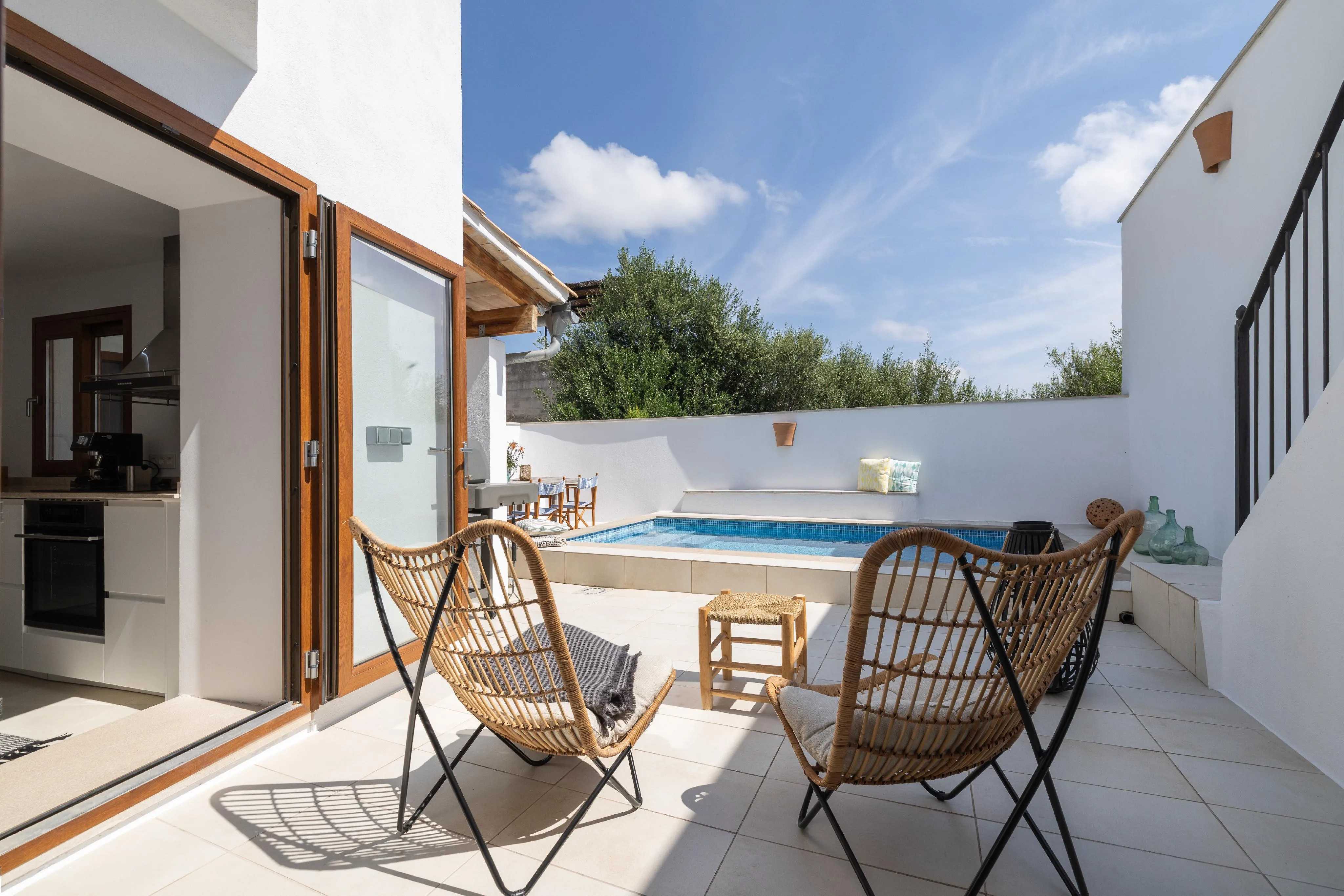 Beautiful Renovated Town House with Pool in Selva-4