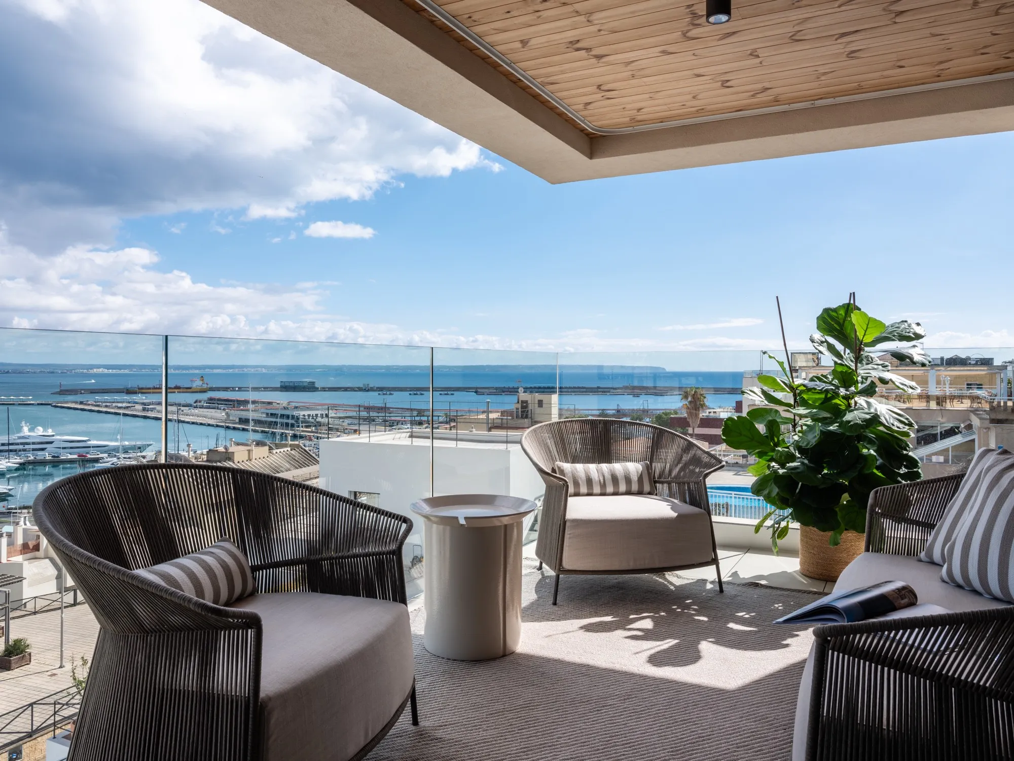 Magnifique appartement neuf avec vue sur la mer à Palma-1