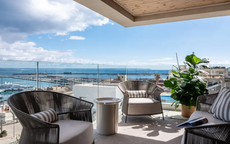 Fantastisk nybygget lejlighed med havudsigt i Palma
