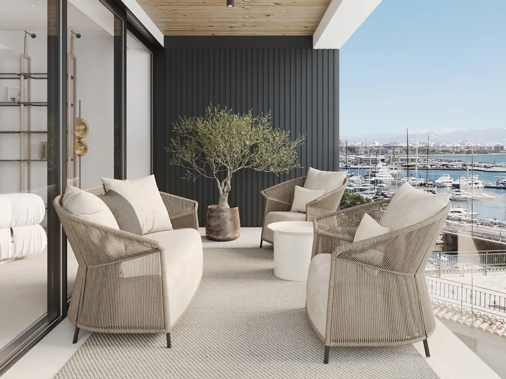 Magnifique appartement neuf avec vue sur la mer à Palma-14